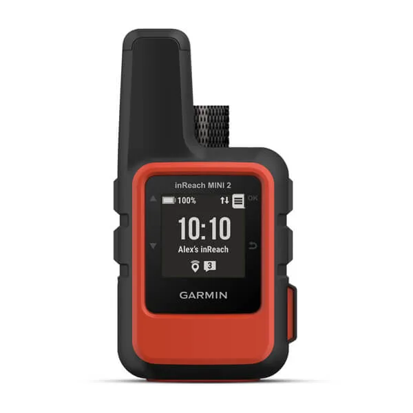 Garmin inReach Mini 2 Satellite Communicator (Flame Red)