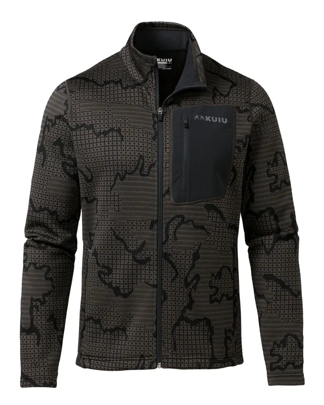 Outland Fleece Full Zip | Asphalt Tonal (M)