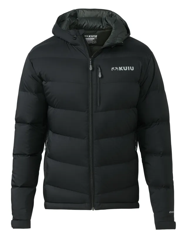 Super Down PRO Hooded Jacket | Black (M)